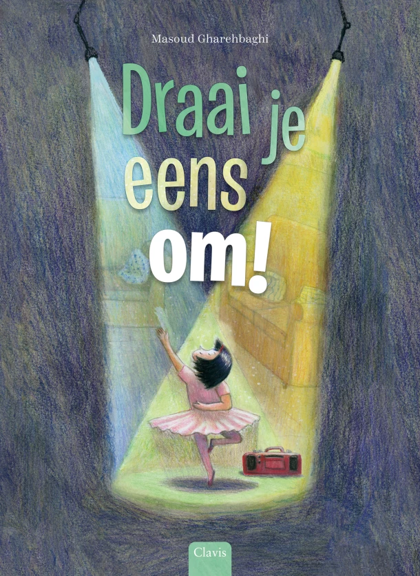 Draai je eens om! – Masoud Gharehbaghi – boek cover
