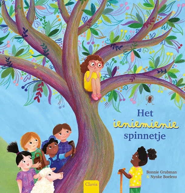 Het ieniemieniespinnetje – Bonnie Grubman – boek cover