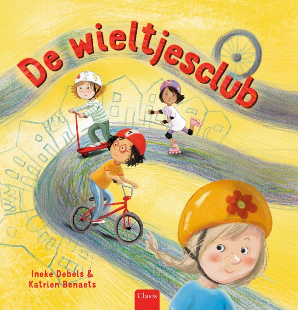 De wieltjesclub – Ineke Debels – boek cover