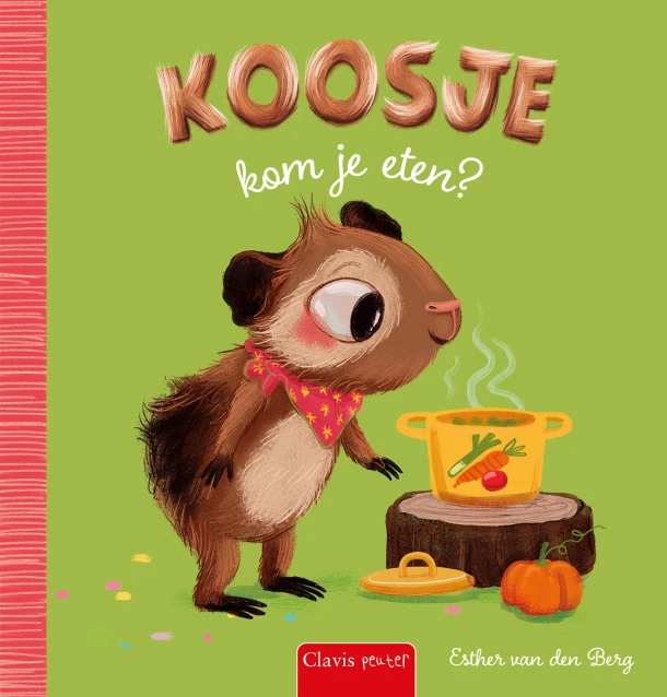Koosje, kom je eten? – Esther van den Berg – boek cover