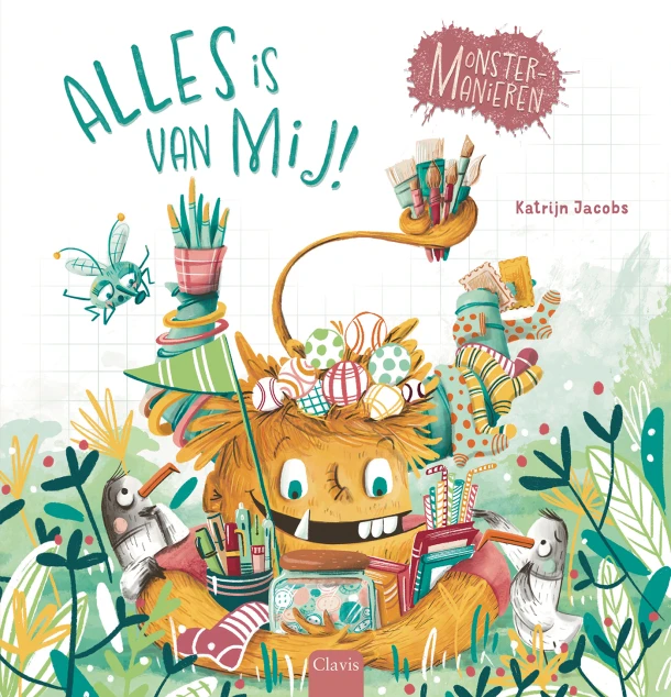 Alles is van mij! – Clavis Uitgeverij – boek cover
