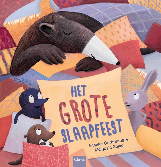Het grote slaapfeest – Anneke Gerbrands – boek cover