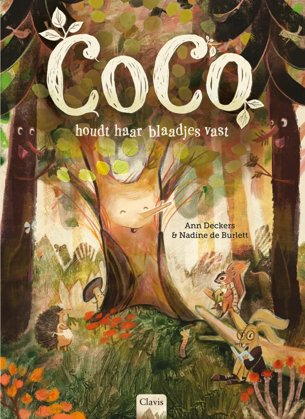 CoCo houdt haar blaadjes vast – Ann Deckers – boek cover