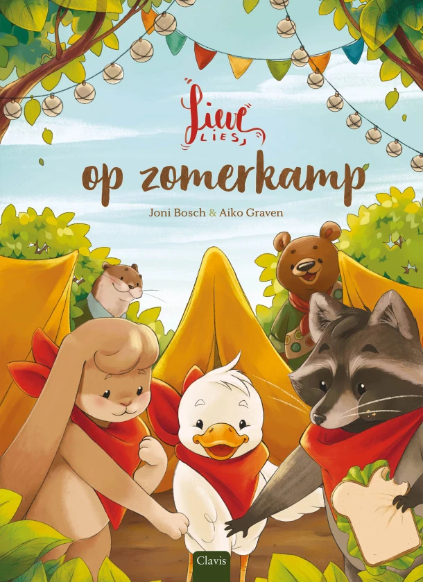Lieve Lies op zomerkamp – Joni Bosch – boek cover
