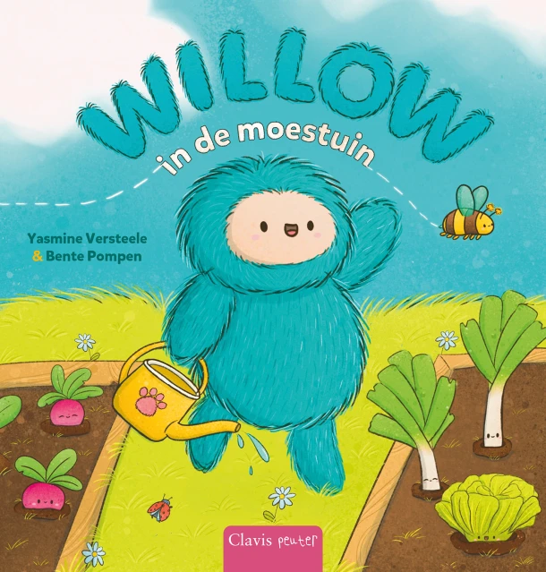 Willow in de moestuin – Yasmine Versteele – boek cover