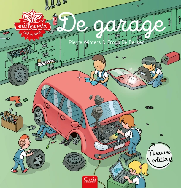 De garage – Pierre Winters – boek cover