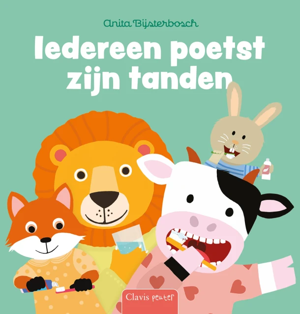 Iedereen poetst zijn tanden – Anita Bijsterbosch – boek cover