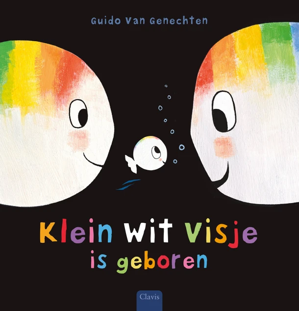 Klein wit visje is geboren – Guido van Genechten – boek cover