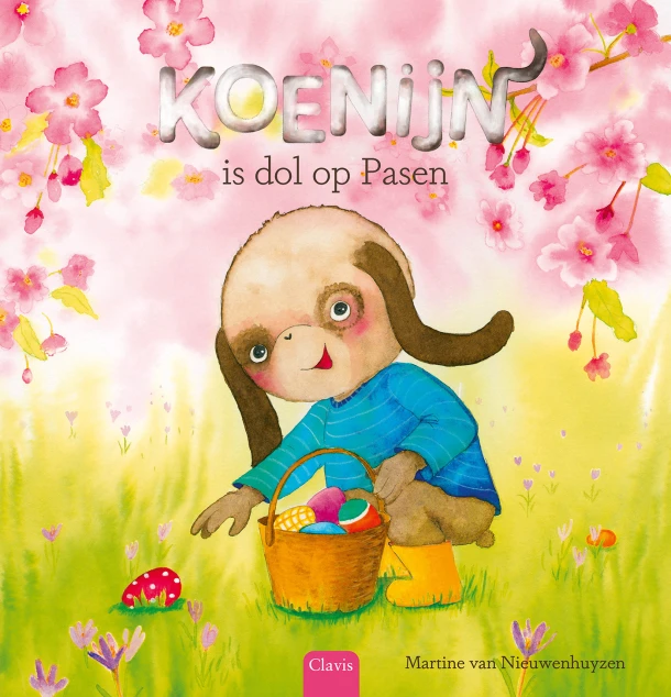 Koenijn is dol op Pasen – Martine van Nieuwenhuyzen – boek cover