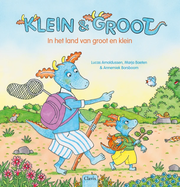 In het land van groot en klein – Lucas Arnoldussen – boek cover