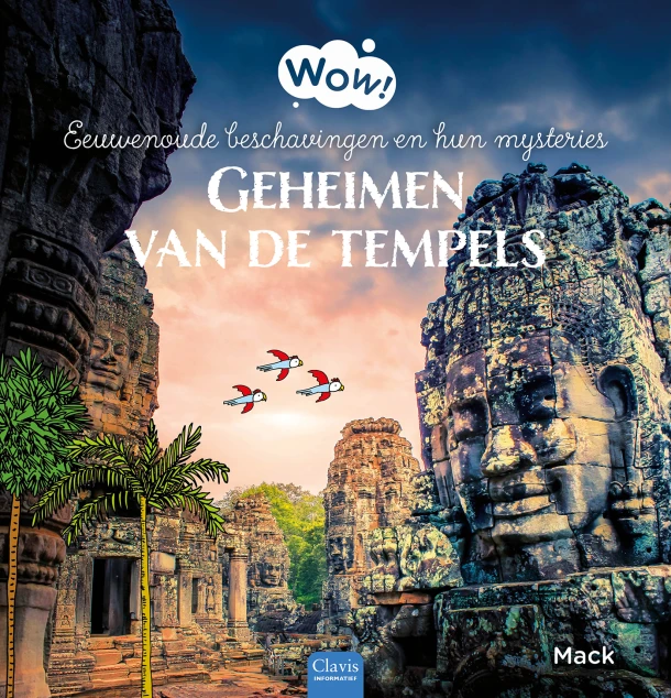 Geheimen van de tempels – Mack van Gageldonk – boek cover