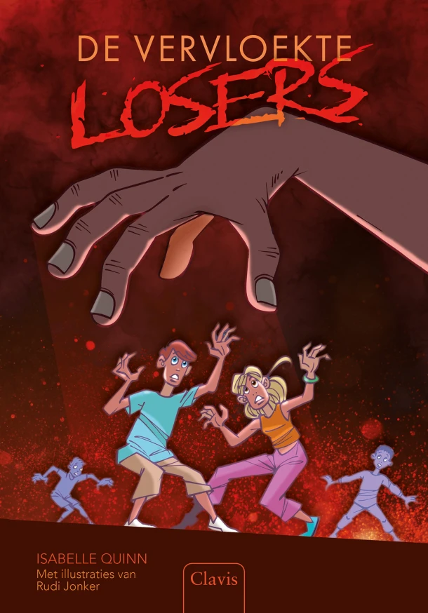 De vervloekte losers – Isabelle Quinn – boek cover
