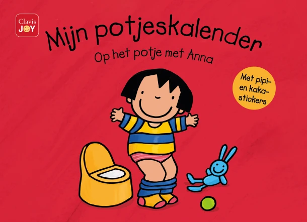 Mijn potjeskalender Op het potje met Anna – Kathleen Amant – boek cover
