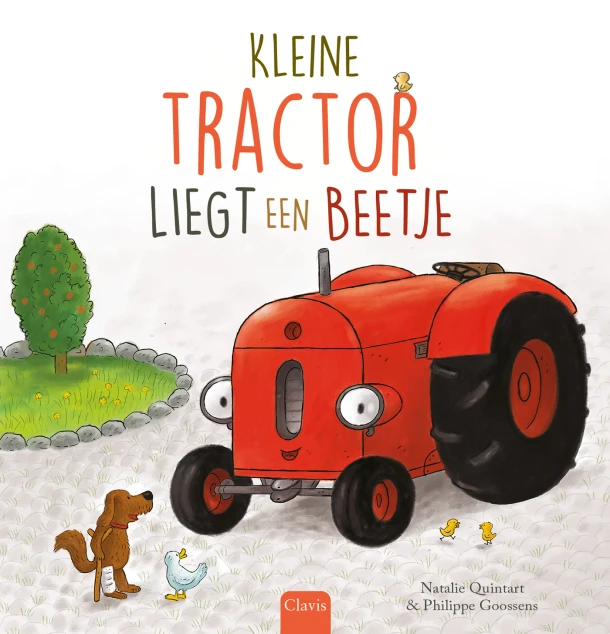 Kleine Tractor liegt een beetje – Natalie Quintart – boek cover