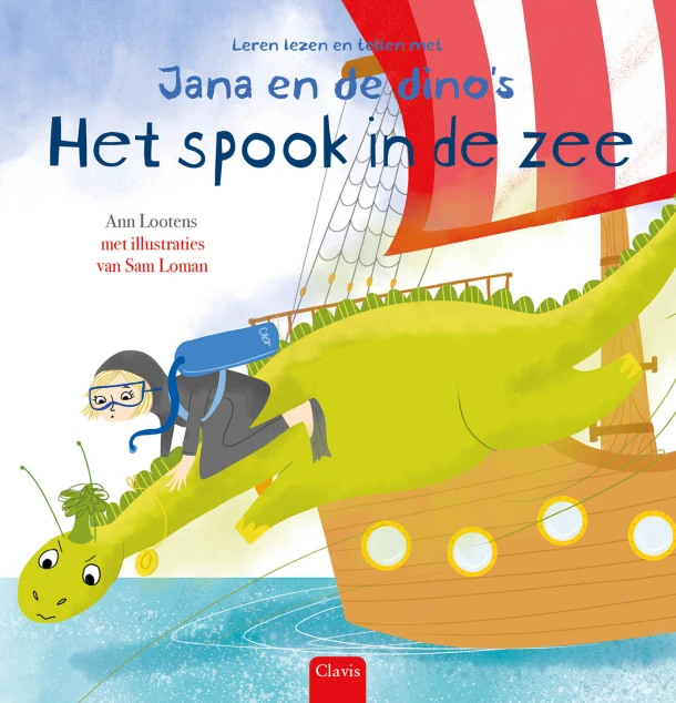Het spook in de zee – Ann Lootens – boek cover