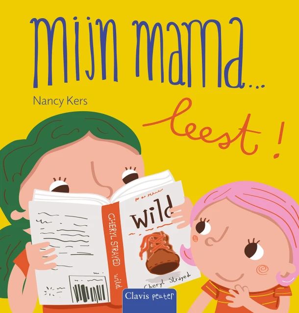 Mijn mama ... leest! – Nancy Kers – boek cover