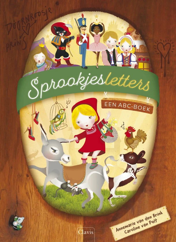 Sprookjesletters – Annemarie van den Brink – boek cover
