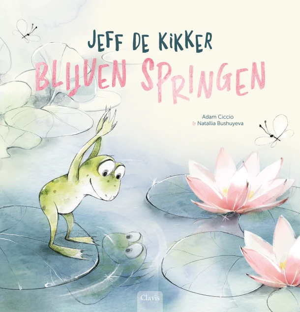Blijven springen – Adam Ciccio – boek cover