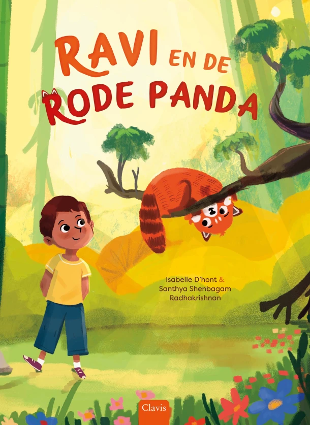 Ravi en de rode panda – Isabelle D‘hont – boek cover