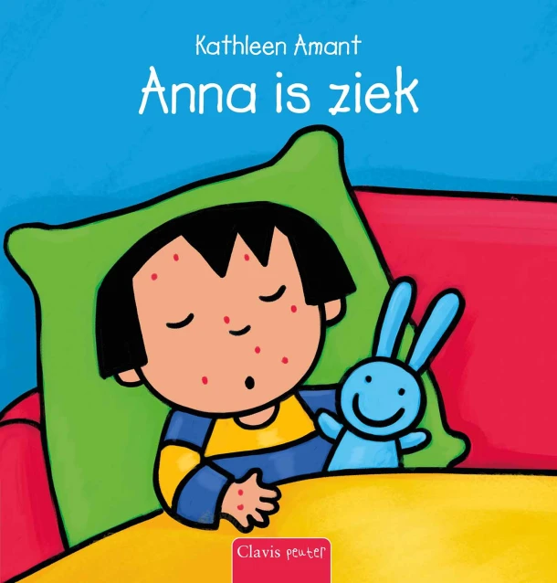 Anna is ziek – Kathleen Amant – boek cover