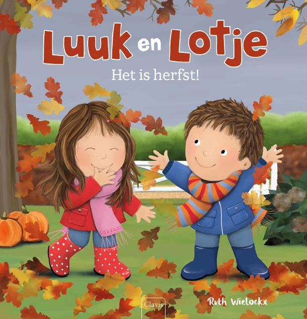 Luuk en Lotje. Het is herfst! – Ruth Wielockx – boek cover
