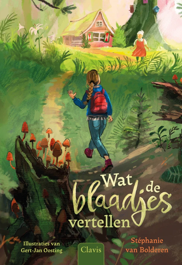 Wat de blaadjes vertellen – Stéphanie van Bolderen – boek cover