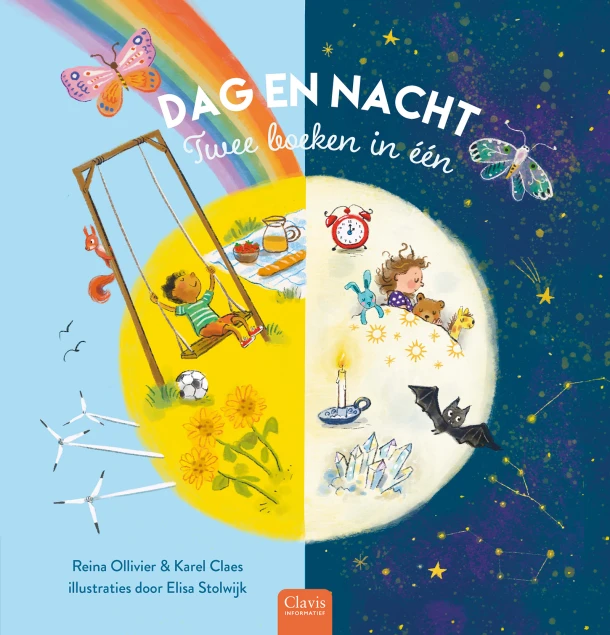 Dag en nacht. Twee boeken in één – Reina Ollivier – boek cover