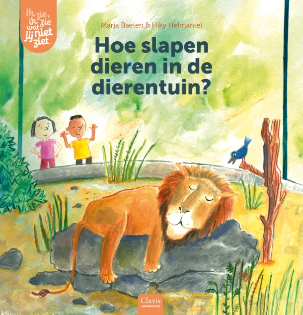 Hoe slapen dieren in de dierentuin? – Marja Baeten – boek cover