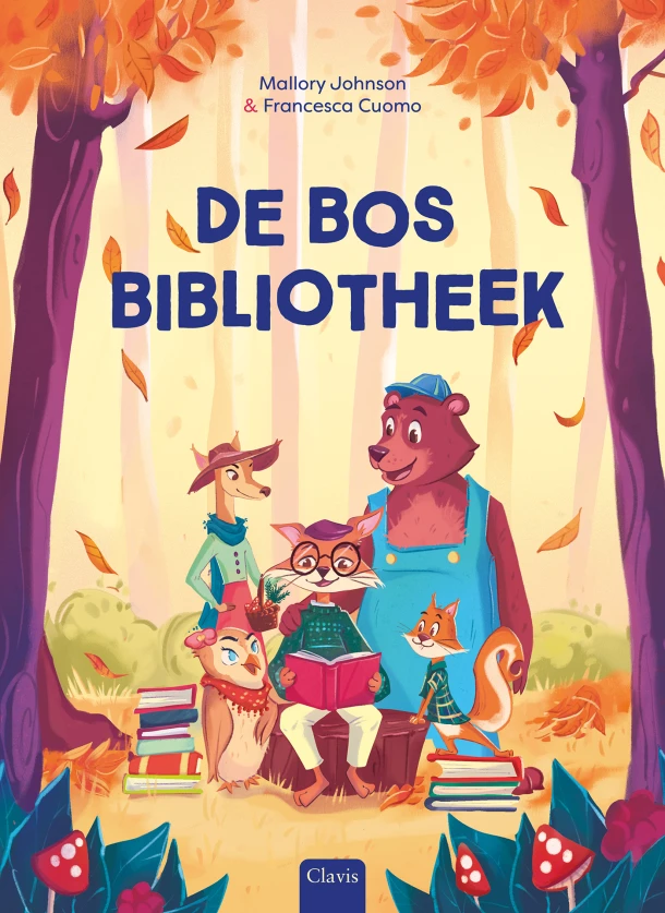 De bosbibliotheek – Mallory Johnson – boek cover