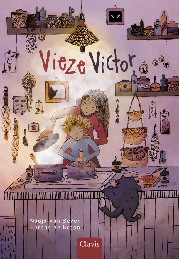 Vieze Victor – Nadja van Sever – boek cover