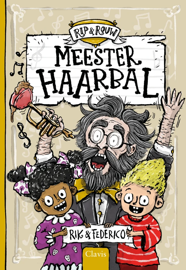 Meester Haarbal – Rik Peters – boek cover