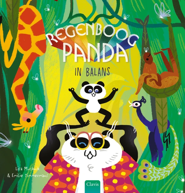 Regenboogpanda in balans – Lisa Muchnik – boek cover