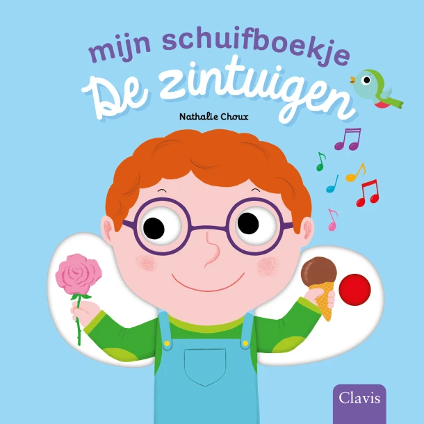 De zintuigen. Mijn schuifboekje – Nathalie Choux – boek cover