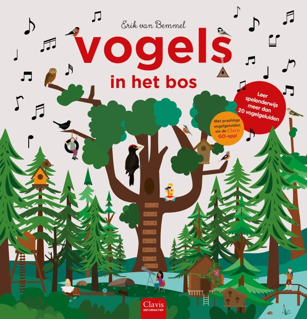Vogels in het bos – Erik van Bemmel – boek cover