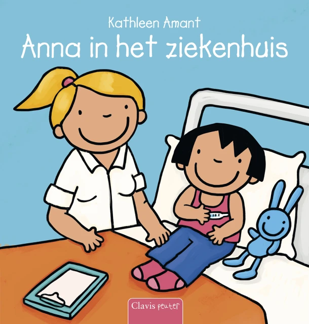 Anna in het ziekenhuis – Kathleen Amant – boek cover