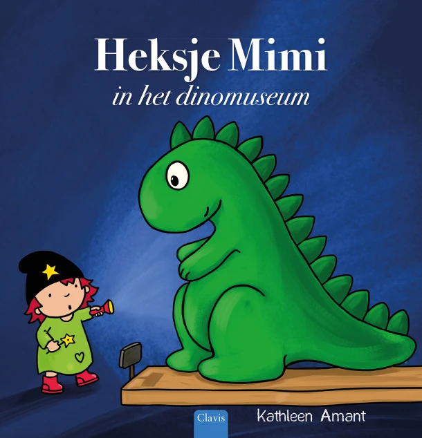 Heksje Mimi in het dinomuseum – Kathleen Amant – boek cover