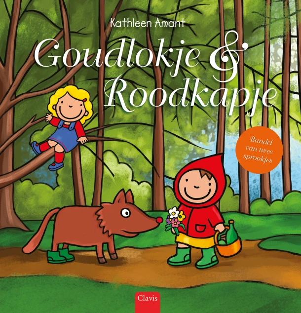 Goudlokje & Roodkapje – Kathleen Amant – boek cover