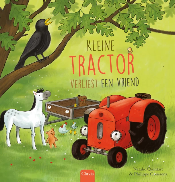 Kleine Tractor verliest een vriend – Natalie Quintart – boek cover