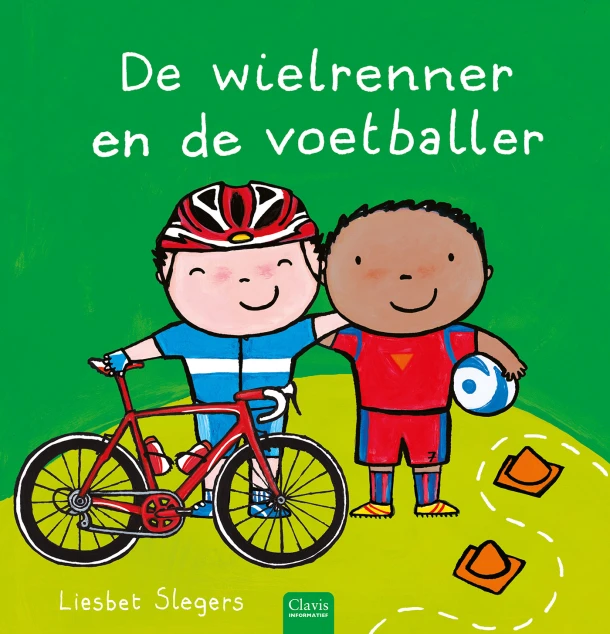 De wielrenner en de voetballer – Liesbet Slegers – boek cover