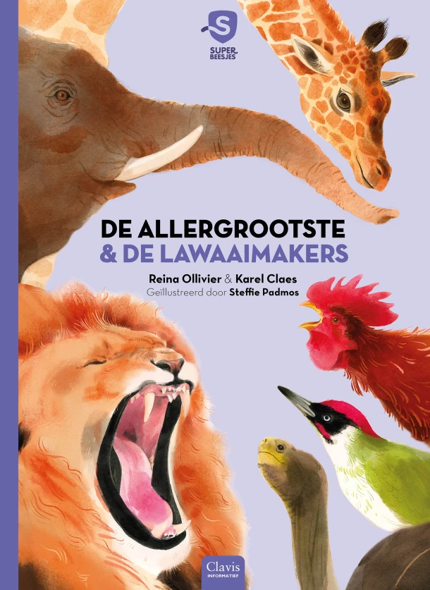 De allergrootste & De lawaaimakers – Reina Ollivier – boek cover