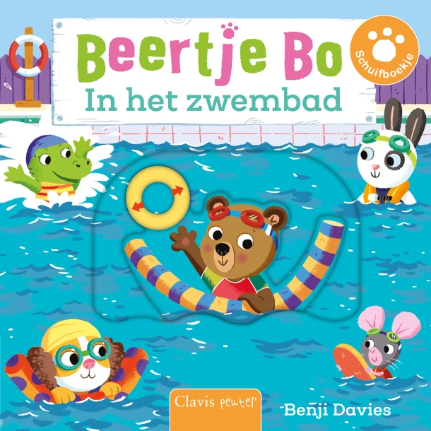 In het zwembad – Benji Davies – boek cover