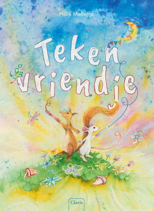 Tekenvriendje – Hillie Mellema – boek cover