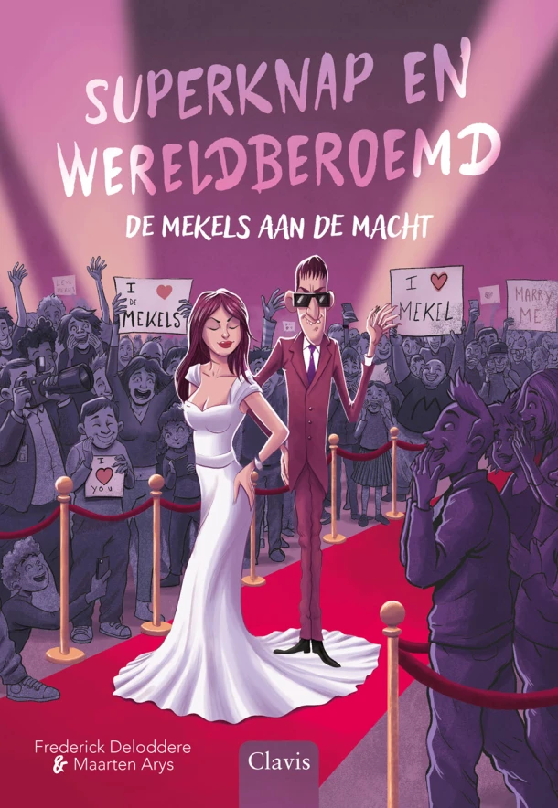 Superknap en wereldberoemd – Frederick Deloddere – boek cover