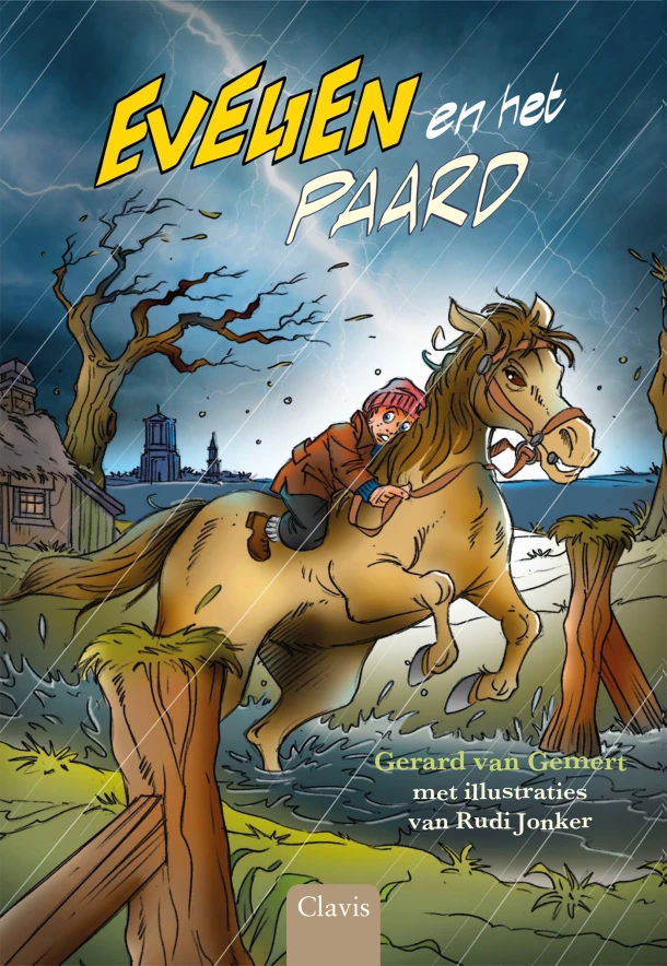 Evelien en het paard – Gerard van Gemert – boek cover