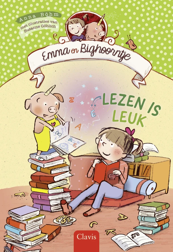 Lezen is leuk – Anna Böhm – boek cover