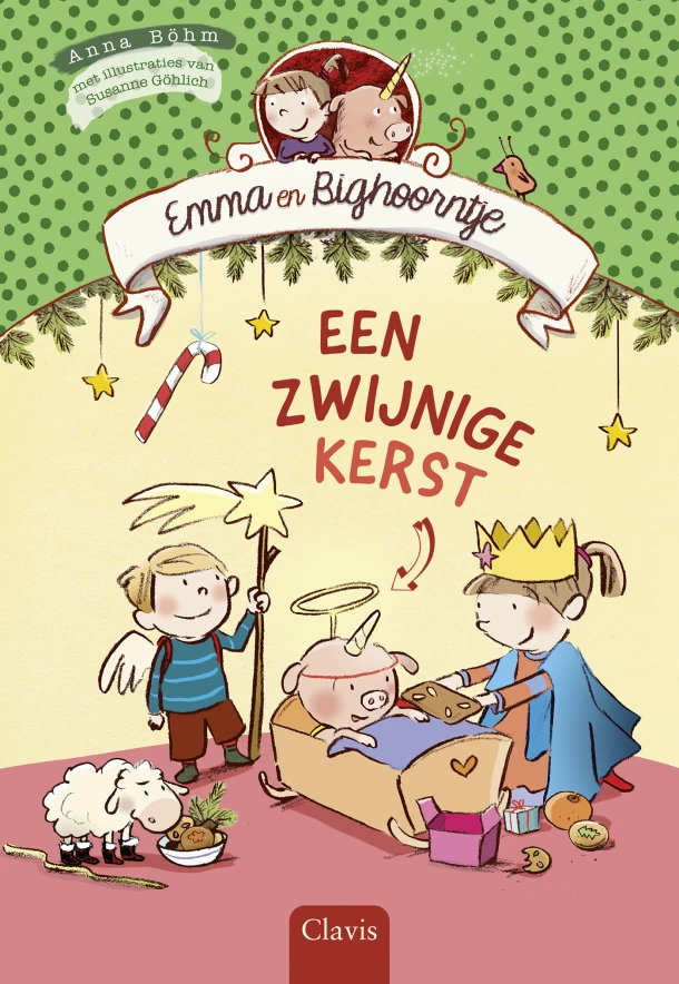 Een zwijnige kerst! – Anna Böhm – boek cover