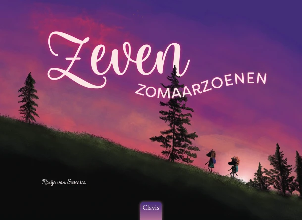 Zeven zomaarzoenen – Marije van Seventer – boek cover