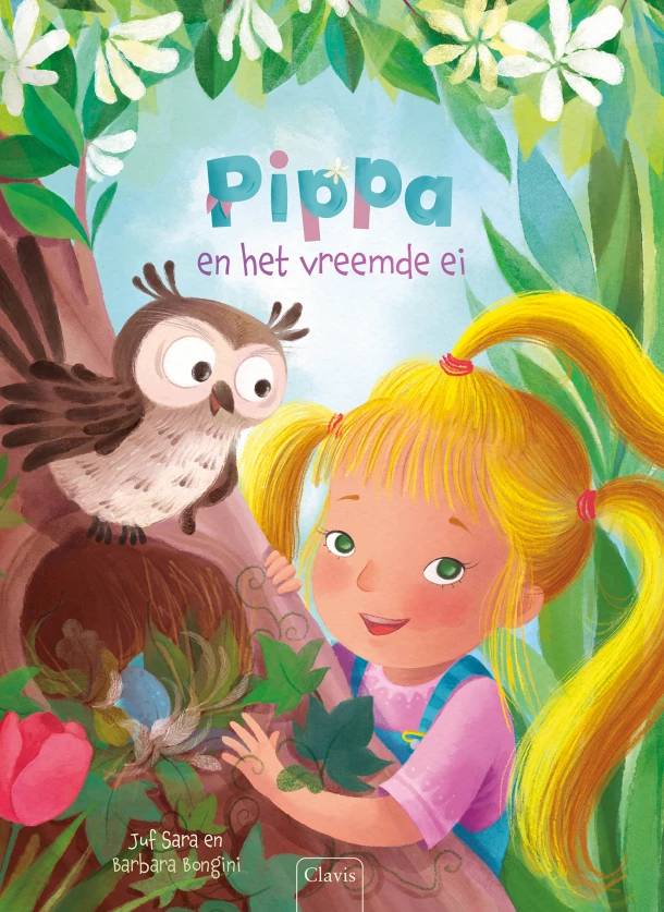 Pippa en het vreemde ei – Juf Sara – boek cover