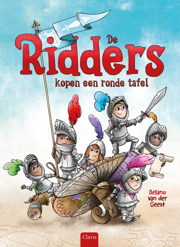 De ridders kopen een ronde tafel – Delano van der Geest – boek cover