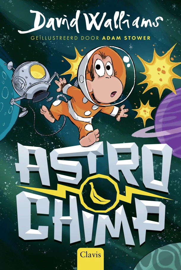 Astrochimp – David Walliams – boek cover